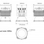 LED High Bay100-500w (โคมไฮเบย์100-500วัตต์)