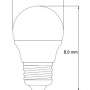 LED 3w 5w 7w 9w 12w  ขั้ว E27 - Dimable